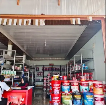 berbagai macam warna cat